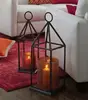 Iron Material Designer Lanterns candle stand for Christmas decoration latest wholesale 2018