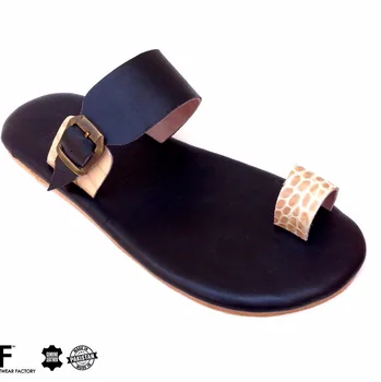 pure leather sandals