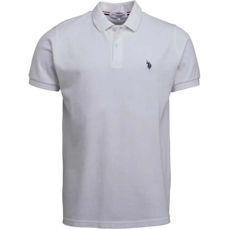 Uspa Mens 100% Cotton Golf Polo Shirt In Stock And Oem Custom Polo ...