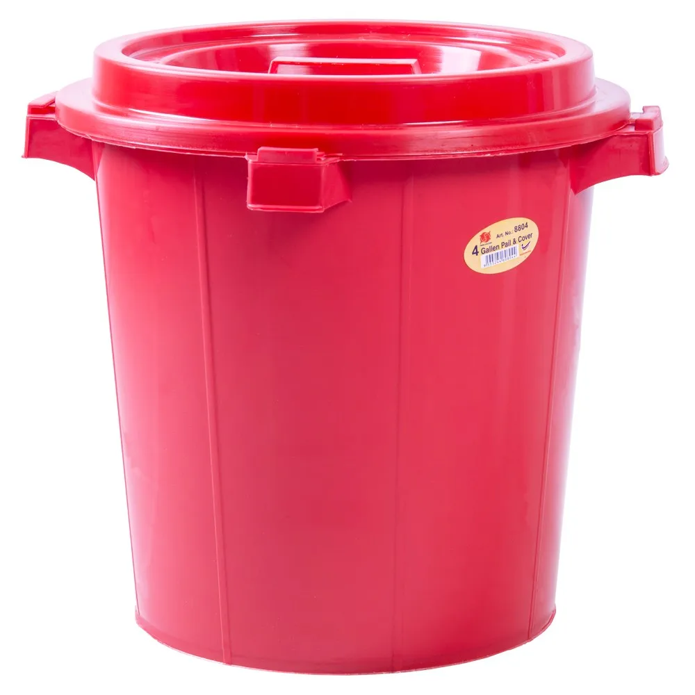 High Quality Thick Pail 4 Gallon Plastic Pail Tall Plastic Bucket With Cover Buy High Quality