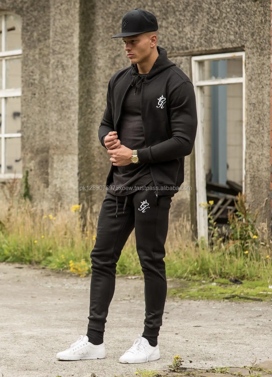 cotton fleece tracksuit