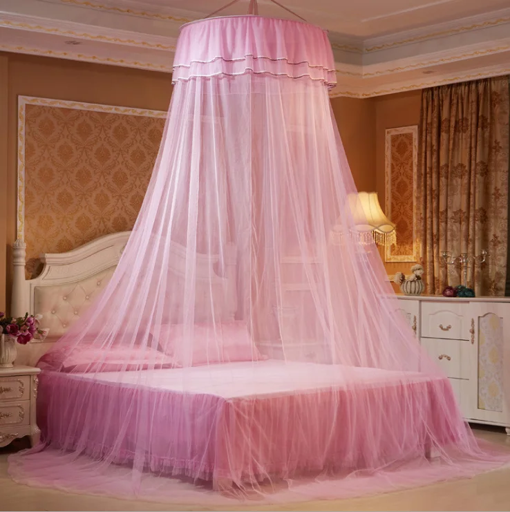 100%polyester Designer Conical Mosquito Bed Net For Double Bed - Buy ...