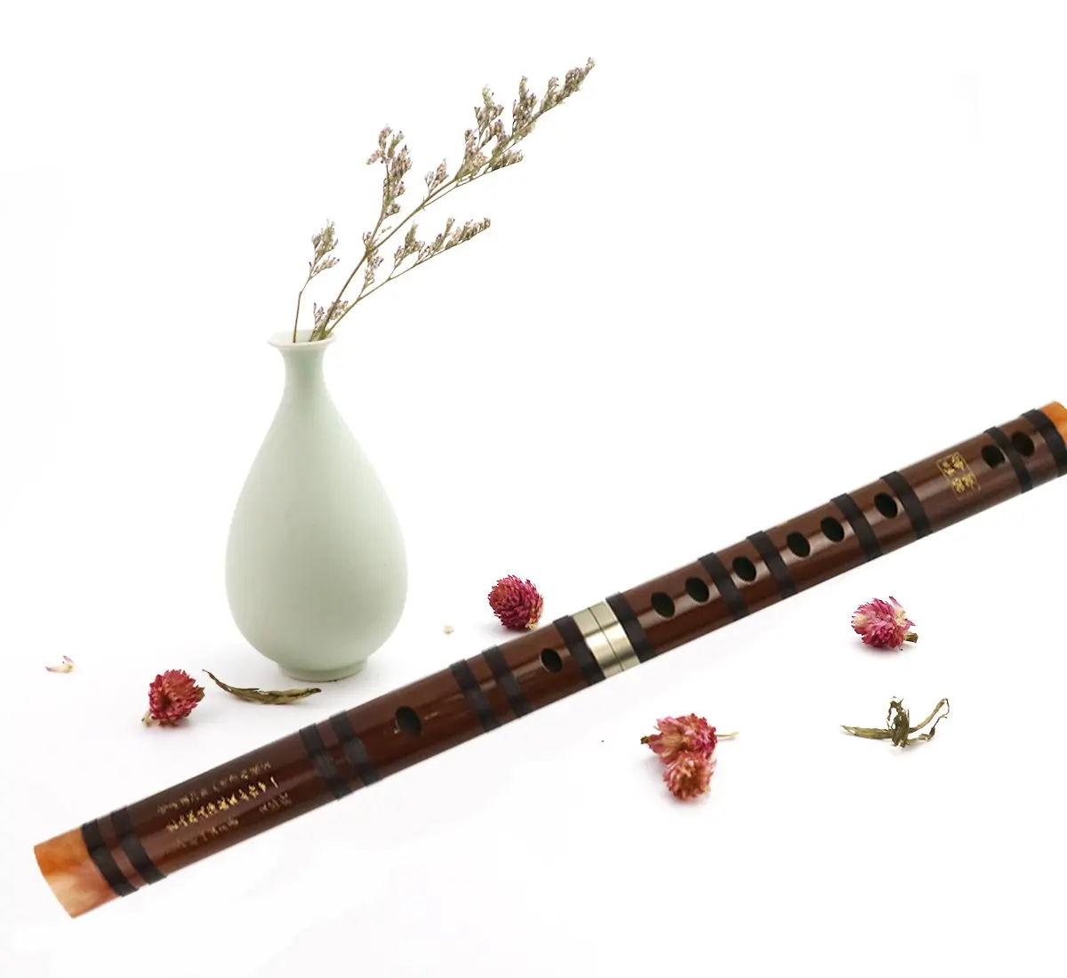 EDTara Chinese Hulusi Traditional Gourd Cucurbit Flute C//Bb Professional Ethnic Musical Instrument