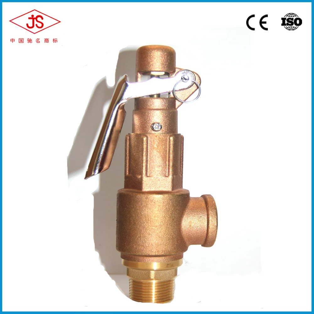 High Lift Brass Steam Boiler Safety High Pressure Bsp Thread Spring