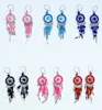 Dream Catcher Earrings Woven Thread Peruvian Native South American Fashion Dreamcatcher Boho Jewelry Wholesale