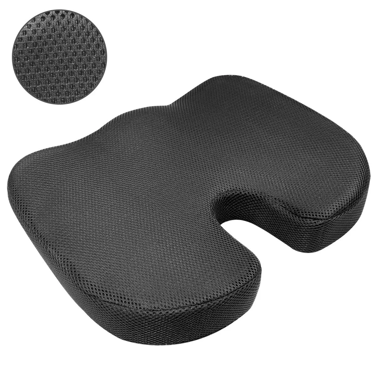 DRIVERS ANGLE LIFT SEAT CUSHION WITH WASHABLE SEAT CUSHION COVER