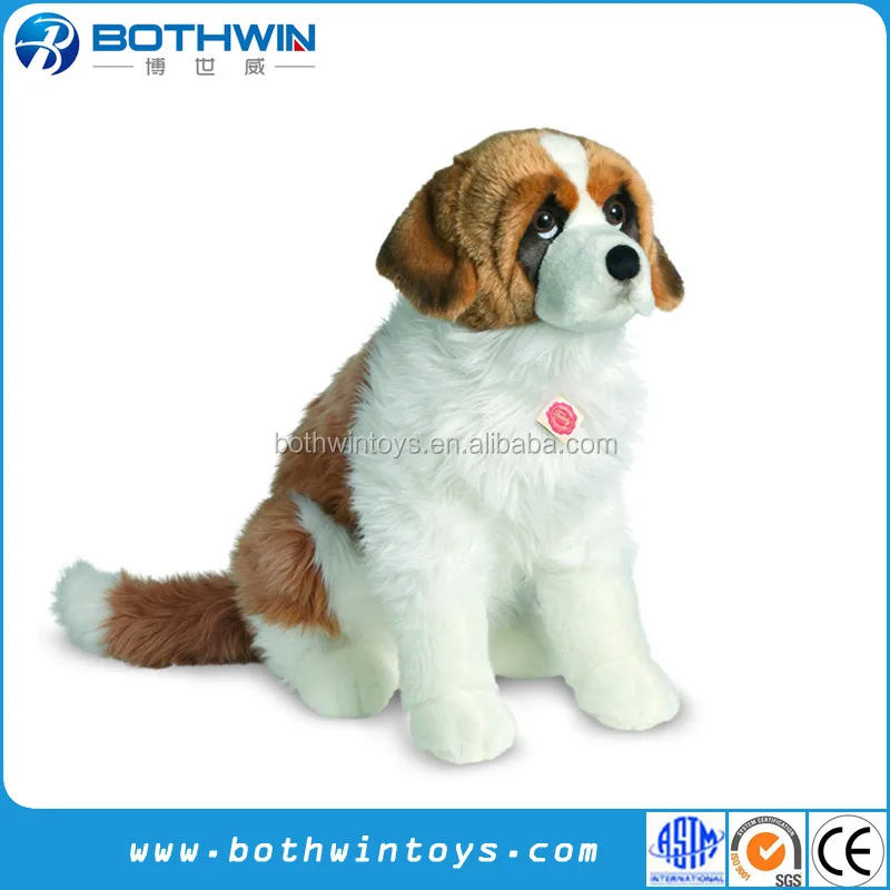 st bernard soft toy