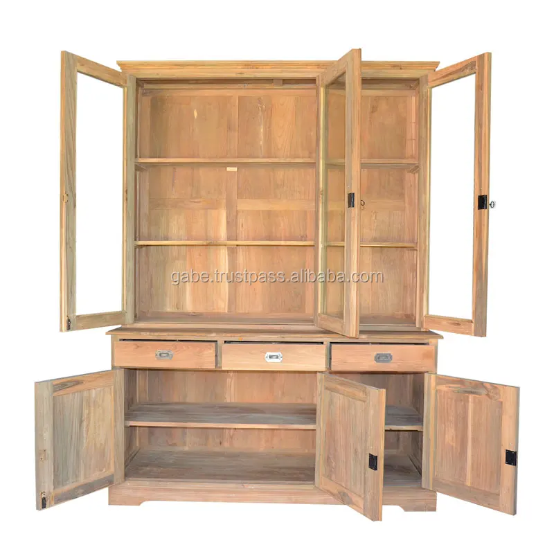 Bookcase Reclaimed Old Teak Wood Furniture,Reclaimed Furniture