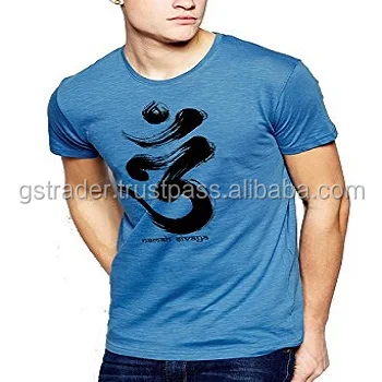 om printed t shirts