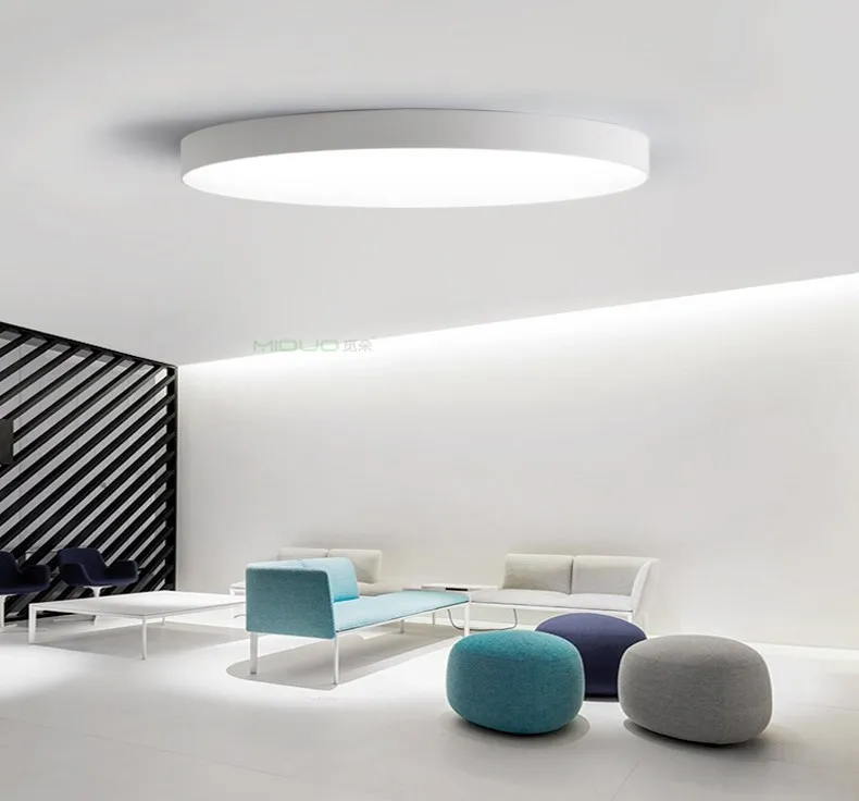 Smart Dimming Colourul Modern Round Ceiling Light Fixture 36w ...