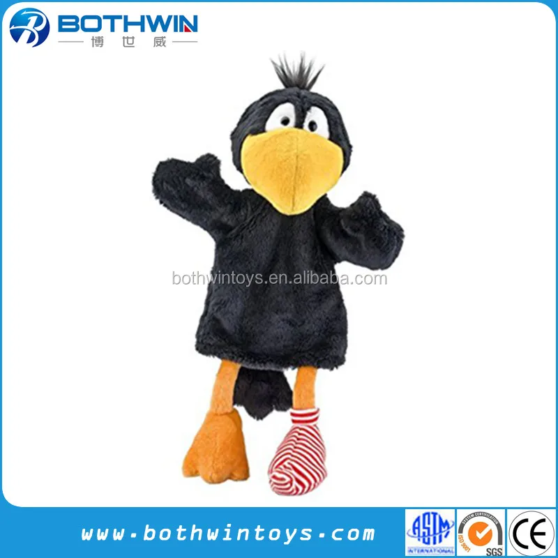 raven plush animal