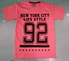 factyory direct sale OEM Crew Neck Pigment printed T shirt Custom Cotton Plain Shirts Create Your Own Brand Ringer Tshirts