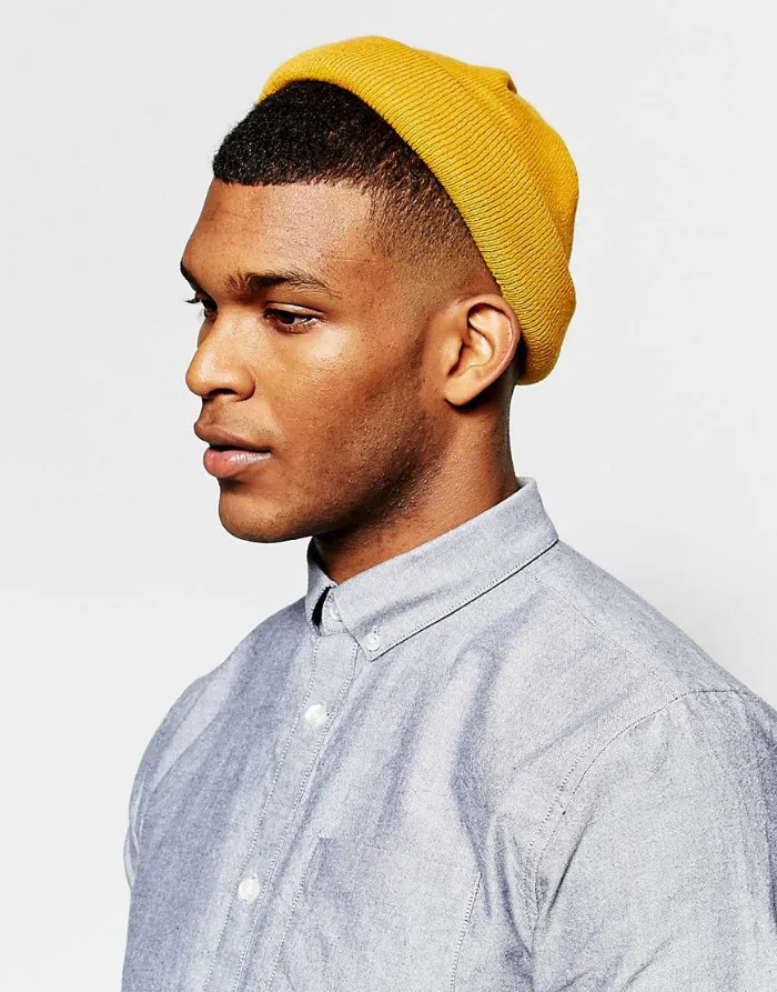 The Gorras Beanie Blank Yellow Custom 