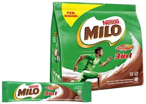 3 In 1 Nestle Milo Brands Instant Chocolate Powder Cocoa Drink Malaysia ...