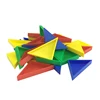 80pcs Triangle Plastic Blocks Symmetry Puzzle Game