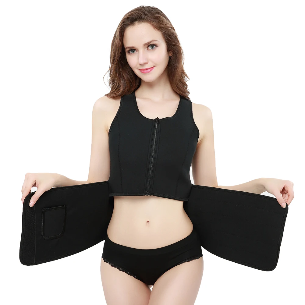 Super Plus Size Colombian Waist Cincher Neoprene Shapewear Print Logo