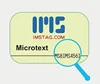 Micro Text Printing Label Sticker