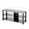 Black/Clear simple design tv stand new model tv stand in Chinese