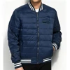 Members Only Puffer Navy Varsity Bomber Jacket