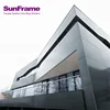 Sun Frame Customized Aluminium Composite Panels Curtain Wall System