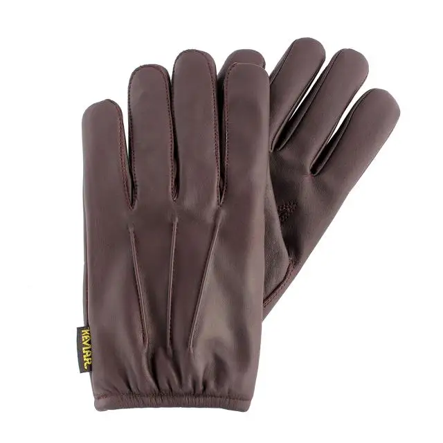 Driving Gloves Men,Autumn and Winter Warm Daily Black Leather Gloves Unlined with Touchscreen