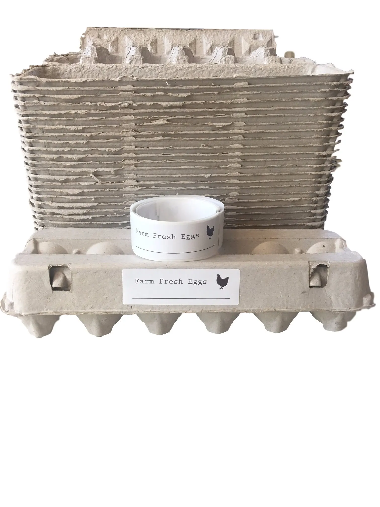 100pcs 12CT Blank Egg Cartons