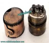 Antique British Maritime Brass Pocket Sextant Nautical Army SHIP DRUM WORKING SEXTANT