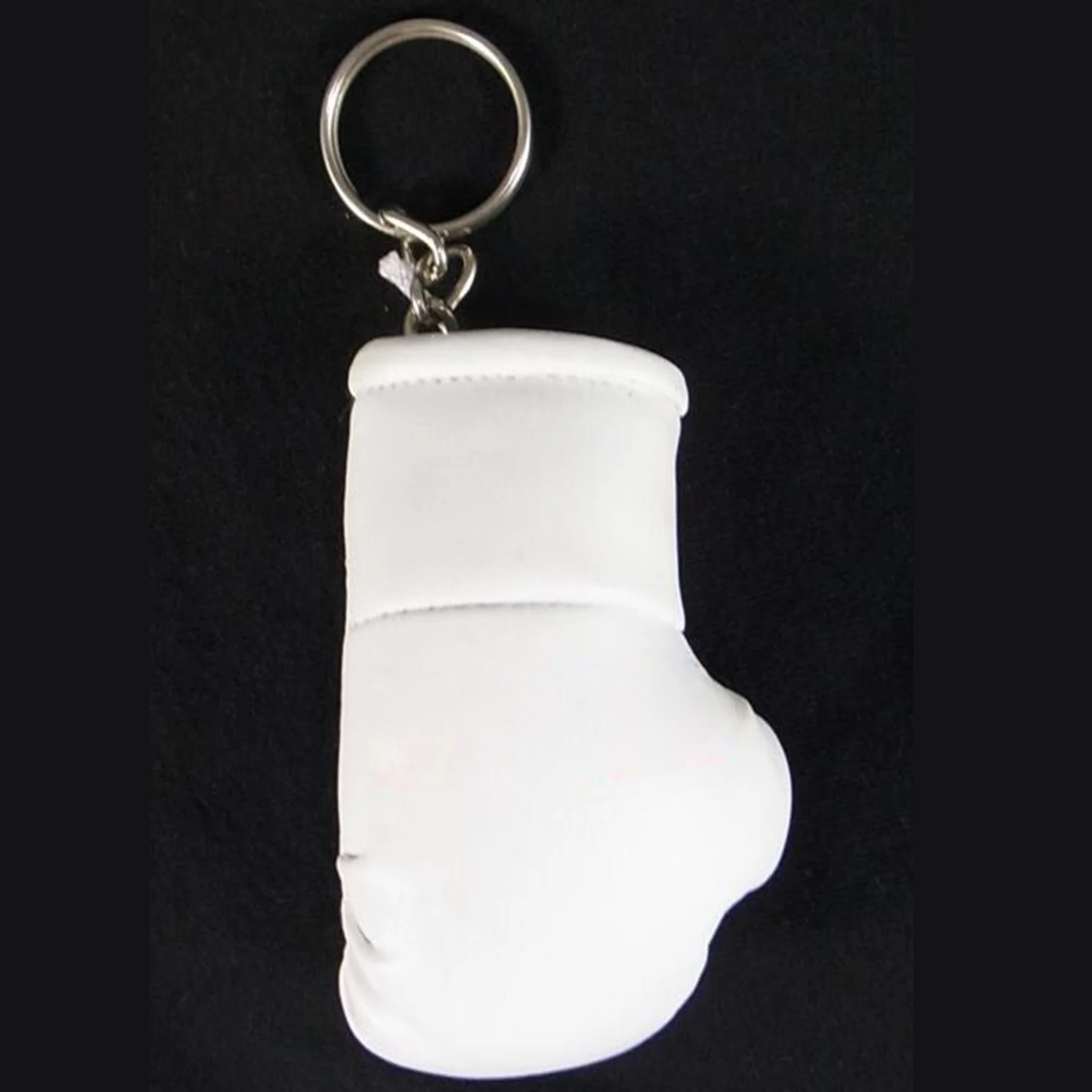 mini boxing gloves keychain keyring key chain ring leather Flag ecuador