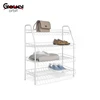 Simple designs Vinyl Coated Boot Tidy Storage Stand 4 Tier Metal Shoe Rack