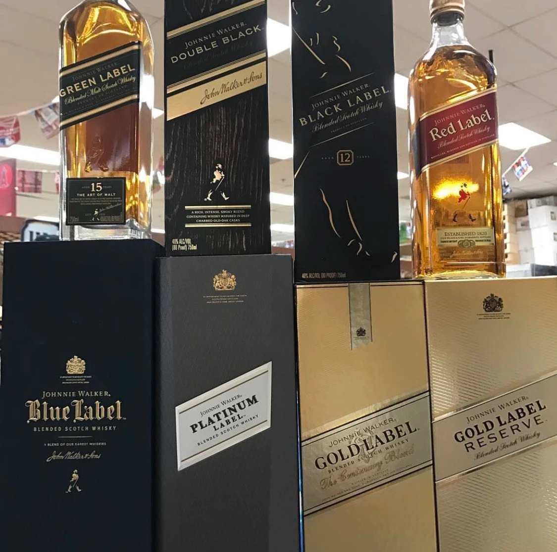 Johnnie Walker Double Black Label Old Scotch Whisky - Buy