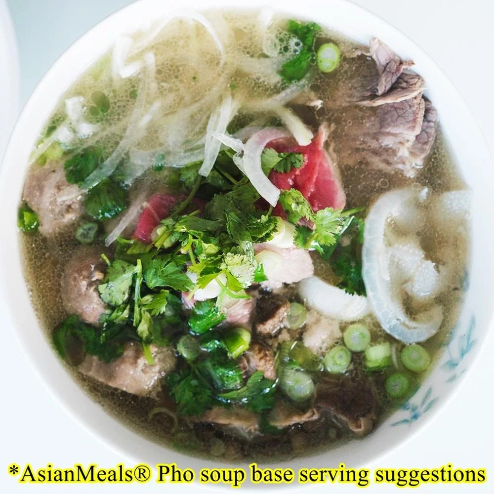 Wholesale High Quality Asianmeals Soup Pho Concentrate For Noodles Malaysian Halal Delicious