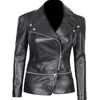 leather jacket for women 2019 womens leather jacket Womens fashion design biker detachable part short body leather Jacket
