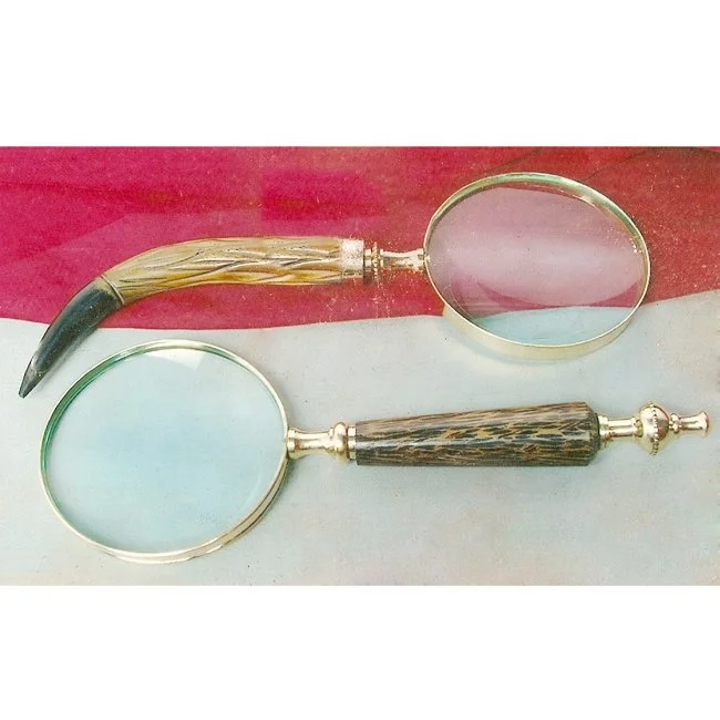 Luxury Magnifying Glasses / Magnification Lens With 10x 20x Zoom For