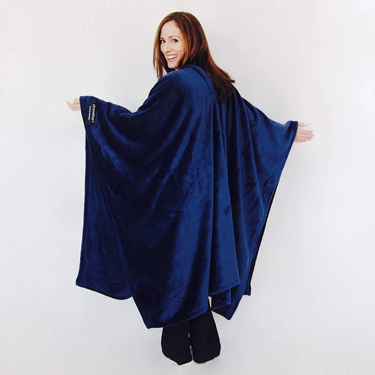 Poncho Blanket Custom Fleece Wearable Throw Blanket Buy Poncho