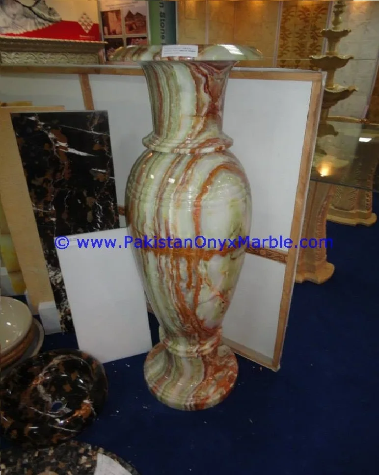 Light Green Onyx Marble Flower Vases Buy Polished Green Onyx Flower