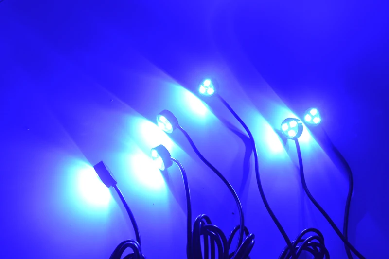 RGB 3x3W 720lm Waterproof LED Marine Light Underwater Boat Ship Lights