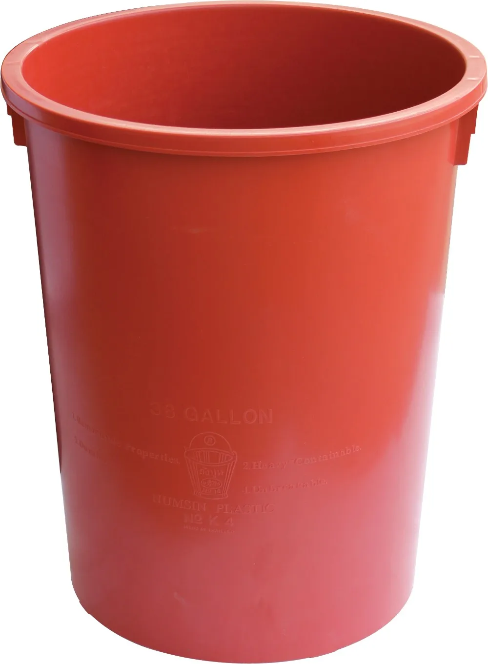 Large Plastic Bucket Pail With Lid Cover 38 Gallon Buy Plastic Bucket