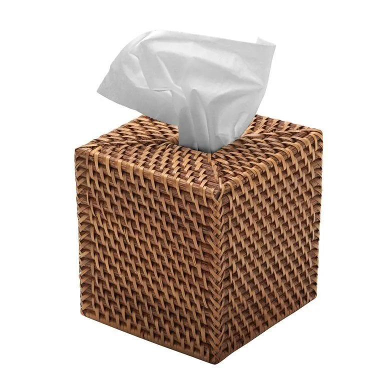 woven tissue box