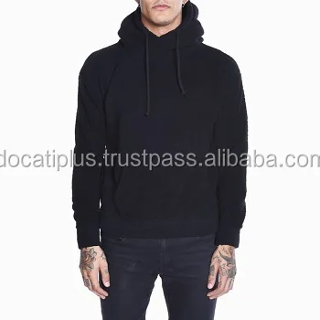 mens high neck hoodie