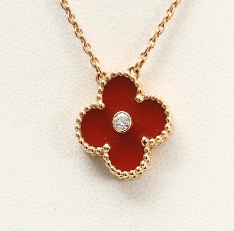 Pre-owned Used Van Cleef & Arpels Alhambra Diamond Jewelry Necklaces