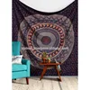 Hippie Mandala Cotton Tapestry Designer Ombre Queen Wall Hanging Dorm Decor Mandala Tapestry