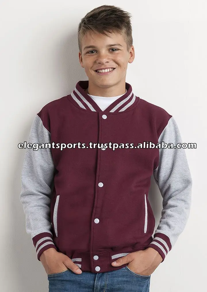 Custom Satin Polyester Varsity Jacket Baseball Letterman Jacket Custom