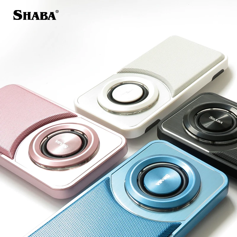 Wireless Speaker portable boombox light luminous AUX Wearable Player mini speaker Shutter Remote Speaker For Entertainment - ANKUX.COM
