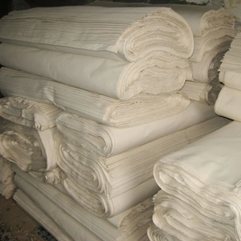 
100% Carded Cotton Greige Fabric For Japan Market 40x40, 68X63, 48