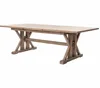 Rustic Antique Style Solid Reclaimed Wood Eight Six Seater Dining Table