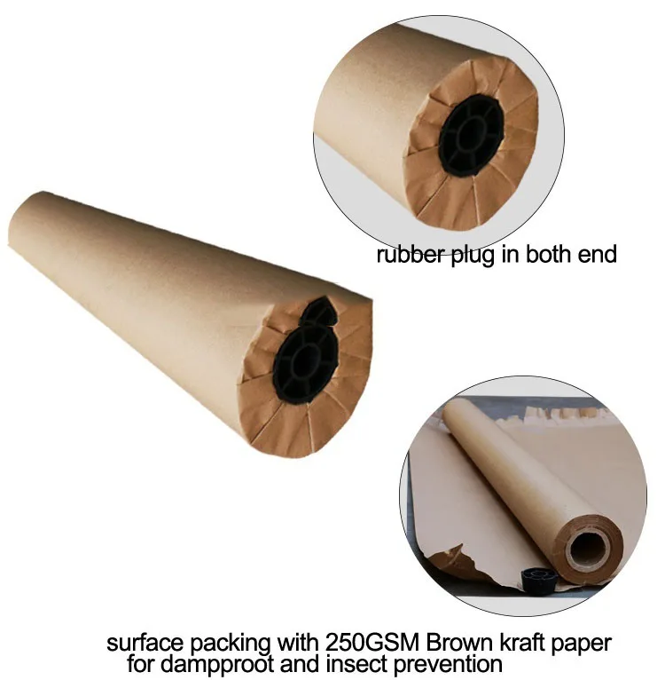 China Supplier Food Garde Packing Wrapping Brown Perforated Kraft Paper ...