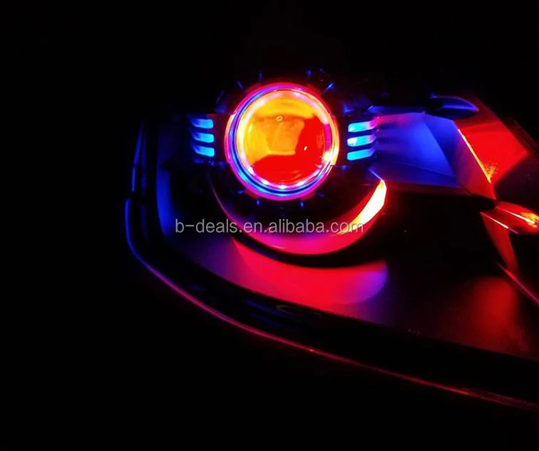 Car Accessories Decoration Light Led Rgb Demon Eye Devil Eye For ...