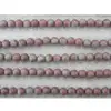 AB grade natural gemstone Rhodonite polished Round Beads