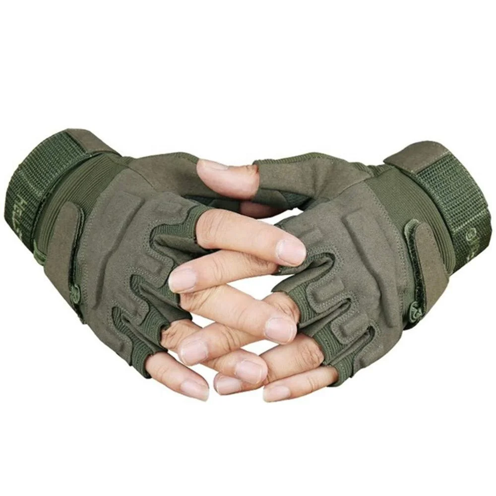 half finger gloves men