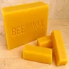 Physically processing natural honey bee wax